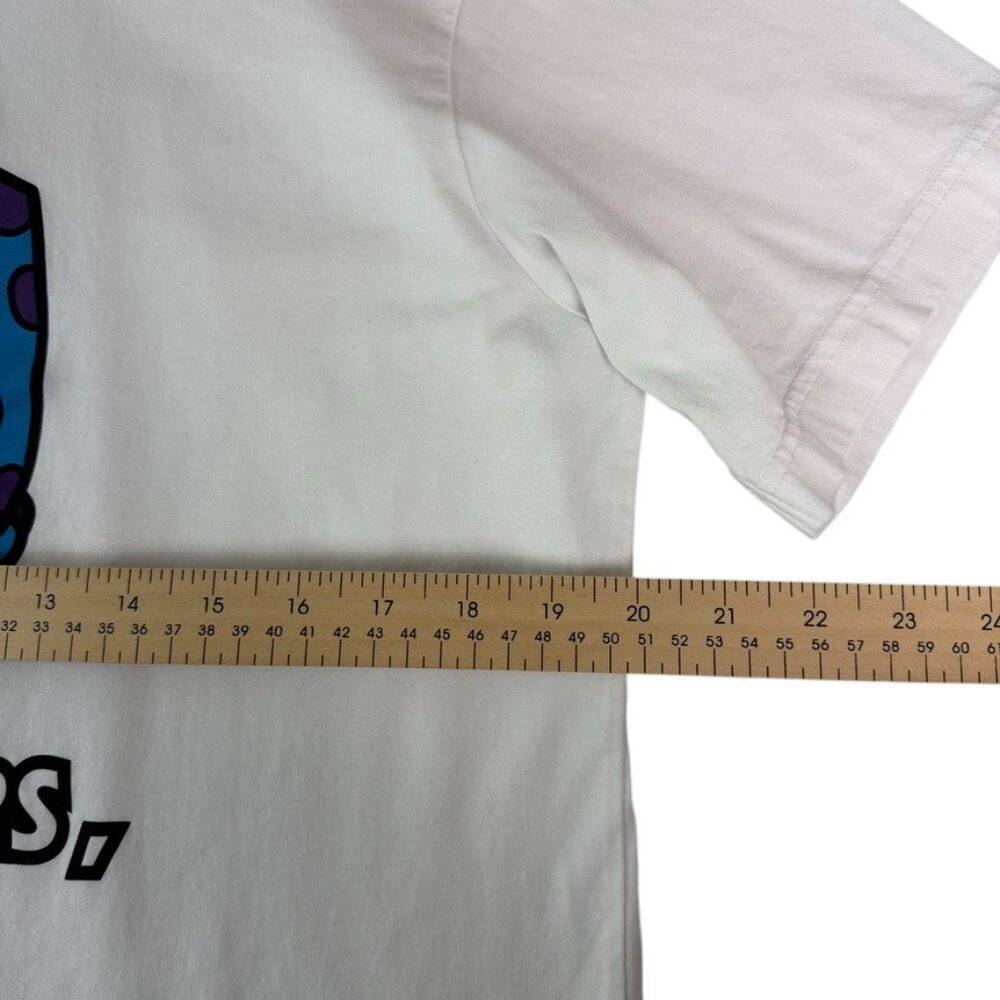 Pixar Monsters Inc Graphic T-Shirt Women’s M White Short Sleeve Cotton Tee - Picture 4 of 8